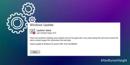 Как исправить ошибку Центра обновления Windows 0xc1900223