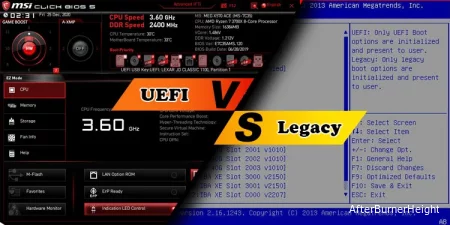 Legacy или UEFI — какой из них лучше?