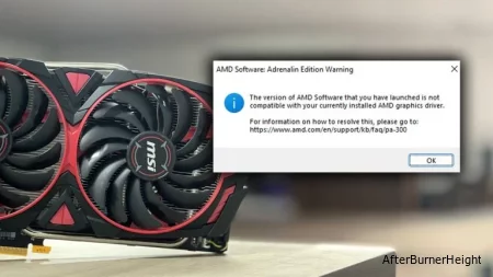 Как исправить ошибку "Radeon Settings version and Driver version do not match"?